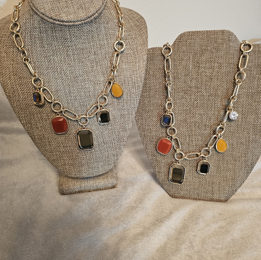 2 Lia Sophia Necklaces